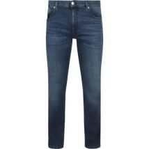 Pantalon Alberto Denim Slim Double Flex Bleu Foncé