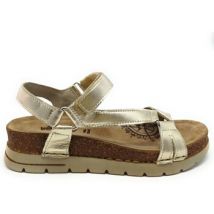 Sandales compensées Walk & Fly SANDALE WALK amp; FLY 8352-21620 CUIR ARGENT