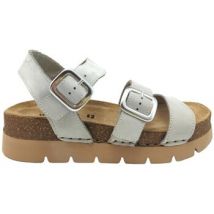 Sandales compensées Walk & Fly SANDALE WALK amp; FLY 8331-51190 CUIR GRIS PERLA