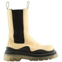 Boots Bottega Veneta Boots en cuir écru