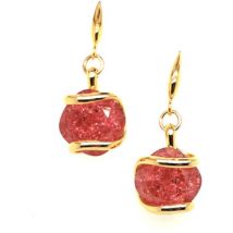 Boucles oreilles Andrea Marazzini Boucles d'oreilles doré Ice Fuchsia