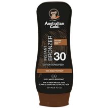 Protections solaires Australian Gold Lotion Solaire Spf30 Avec Poudre Bronzante
