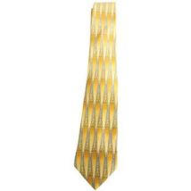 Costumes et cravates Lanvin Cravate en soie jaune