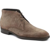 Bottes plates Giorgio Chaussure Boy Daim Taupe