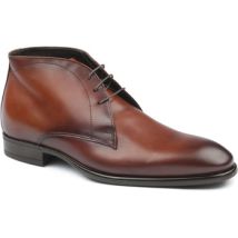 Bottes plates Giorgio Chaussures Padova Marron