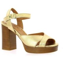 Sandales à talon Maroli Nu pieds cuir laminé