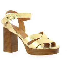 Sandales à talon Maroli Nu pieds cuir laminé