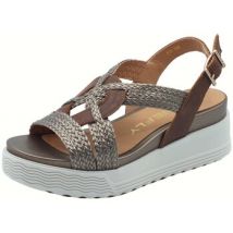 Sandales compensées Stonefly 220895 Parky 24 Embossed Bron