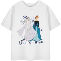 T-shirt enfant Disney Frozen Elsa Anna T-shirt à manches courtes
