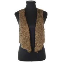 Veste Antik Batik Veston en soie kaki