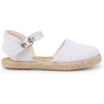 Espadrilles enfant Pisamonas Espadrilles Lin Semelle Plate Boucle