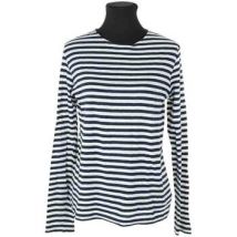 Gilet Officine Générale Pull en coton bleu