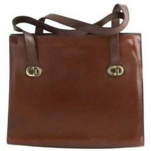 Sac à main Dior Sac à main en cuir marron