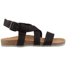 Sandales plates Zouri Sand Dark - Black