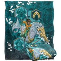 Plaids, jetés Aquaman TV19059