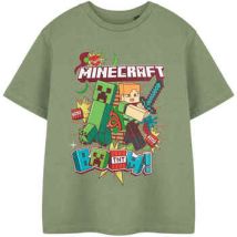 T-shirt enfant Minecraft Boom T-shirt à manches courtes