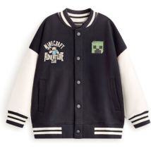 Blouson enfant Minecraft Creeper Veste universitaire