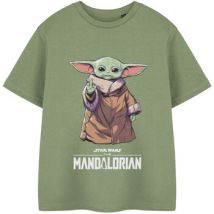 T-shirt enfant Disney The Mandalorian Mandalorian Grogu T-shirt à manches courtes