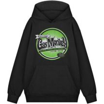 Sweat-shirt Gas Monkey Garage Green Logo Capuche