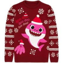 Pull Baby Shark Mummy Shark Pull de Noël