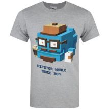 T-shirt Crossy Road Hipster Whale T-shirt à manches courtes