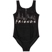Maillots de bain enfant Friends Logo Print With Zip Detail Maillot de bain 1 pièce