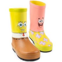 Bottes enfant Spongebob Squarepants Multi Character Bottes Wellington sans poignées