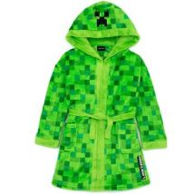 Chemises de nuit Minecraft Pixel Creeper Novelty Print Peignoir