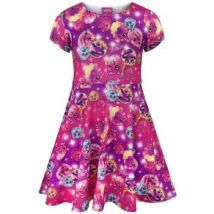 Robe enfant Shopkins Robe patineuse à manches courtes