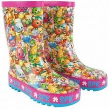 Bottes enfant Shopkins All Over Print Bottes Wellington sans poignées
