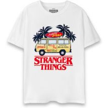 T-shirt Stranger Things Pizza Van T-shirt à manches courtes