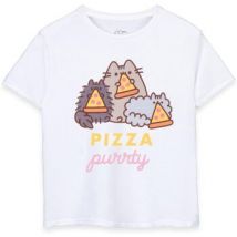 T-shirt enfant Pusheen Pizza Purrty T-shirt à manches courtes