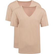 T-shirt Mey T-shirt Invisible Col-V Dry Coton 2-Pack