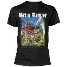T-shirt Grim Reaper Rock You To Hell