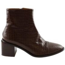 Boots Robert Clergerie Boots en cuir marron