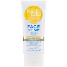 Protections solaires Bondi Sands Lotion Teintée Visage Sans Parfum Everyday Spf 50+