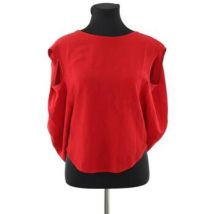 Blouses Golden Goose Blouse en soie rouge