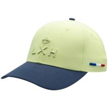 Casquette LXH Casquette Nylon Ref 65075 Bleu Marine Vert Anis
