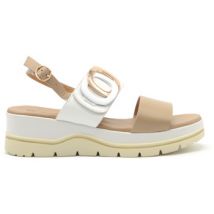 Sandales Quuio sandalo in pelle con doppia fascia