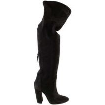 Bottes Aquazzura Bottes en daim noires