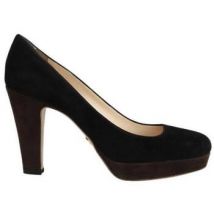 Chaussures escarpins Prada Talons en daim noirs