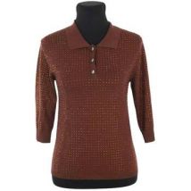 Blouses Manoush Top manches longues marron