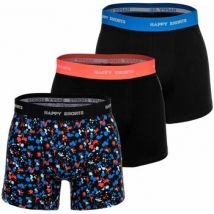 Caleçons Happy Shorts Homme Caleçon Paquet de 3