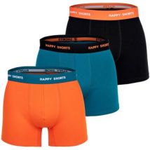 Caleçons Happy Shorts Homme Caleçon Paquet de 3
