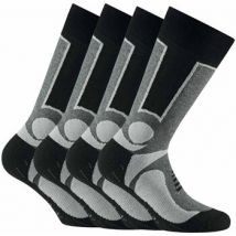 Chaussettes Rohner unisexe Chaussettes Paquet de 4 trekking 2-er pack