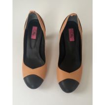 Chaussures escarpins Spring Escarpins bicolores cuir Spring