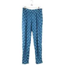 Pantalon Chloe Pantalon slim en soie bleu