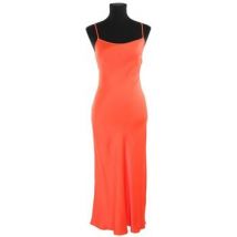 Robe From Future Robe en soie orange