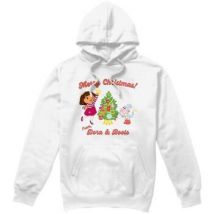 Sweat-shirt Dora The Explorer Happy Holidays
