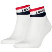 Chaussettes Stichd Le pack chaussettes LEVI'S® MID White (X2)